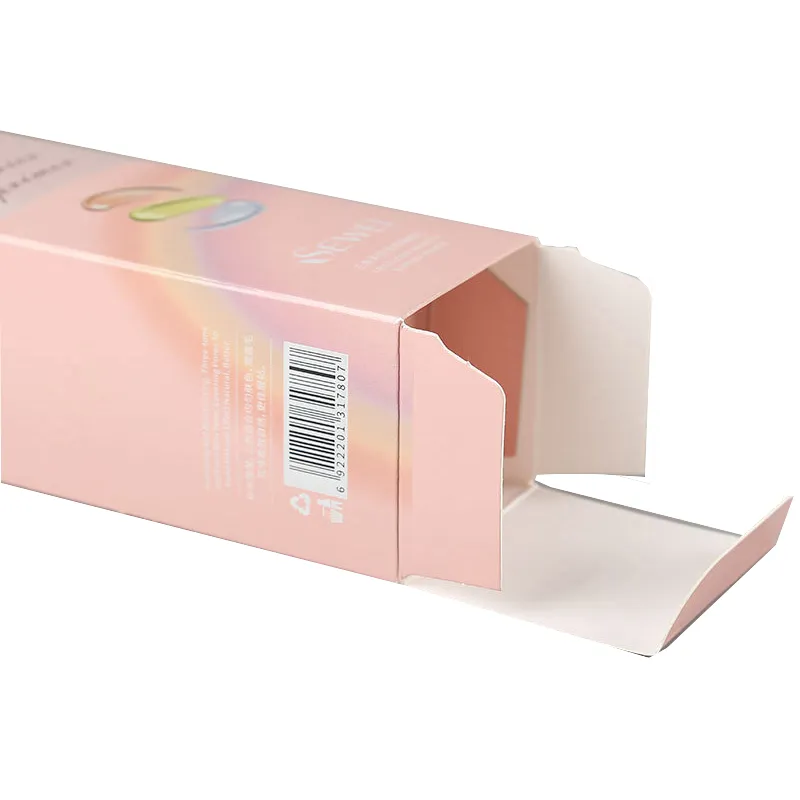 Eco Friendly Custom Tuck Top Cosmetics Packaging Box