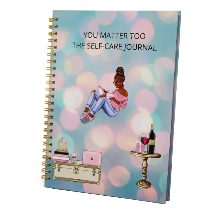 Factory Personalized Custom Logo Printed Self Care Planner